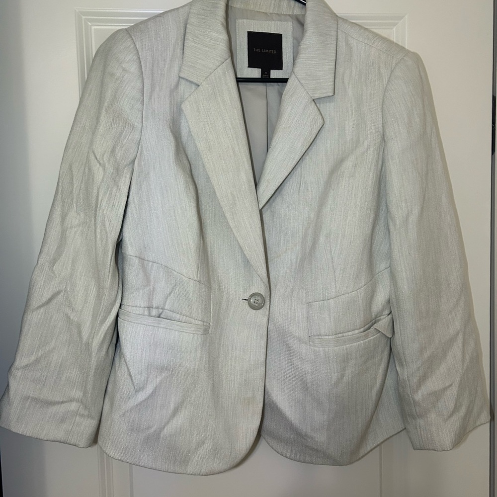 The Limited Women's Light Gray Blazer